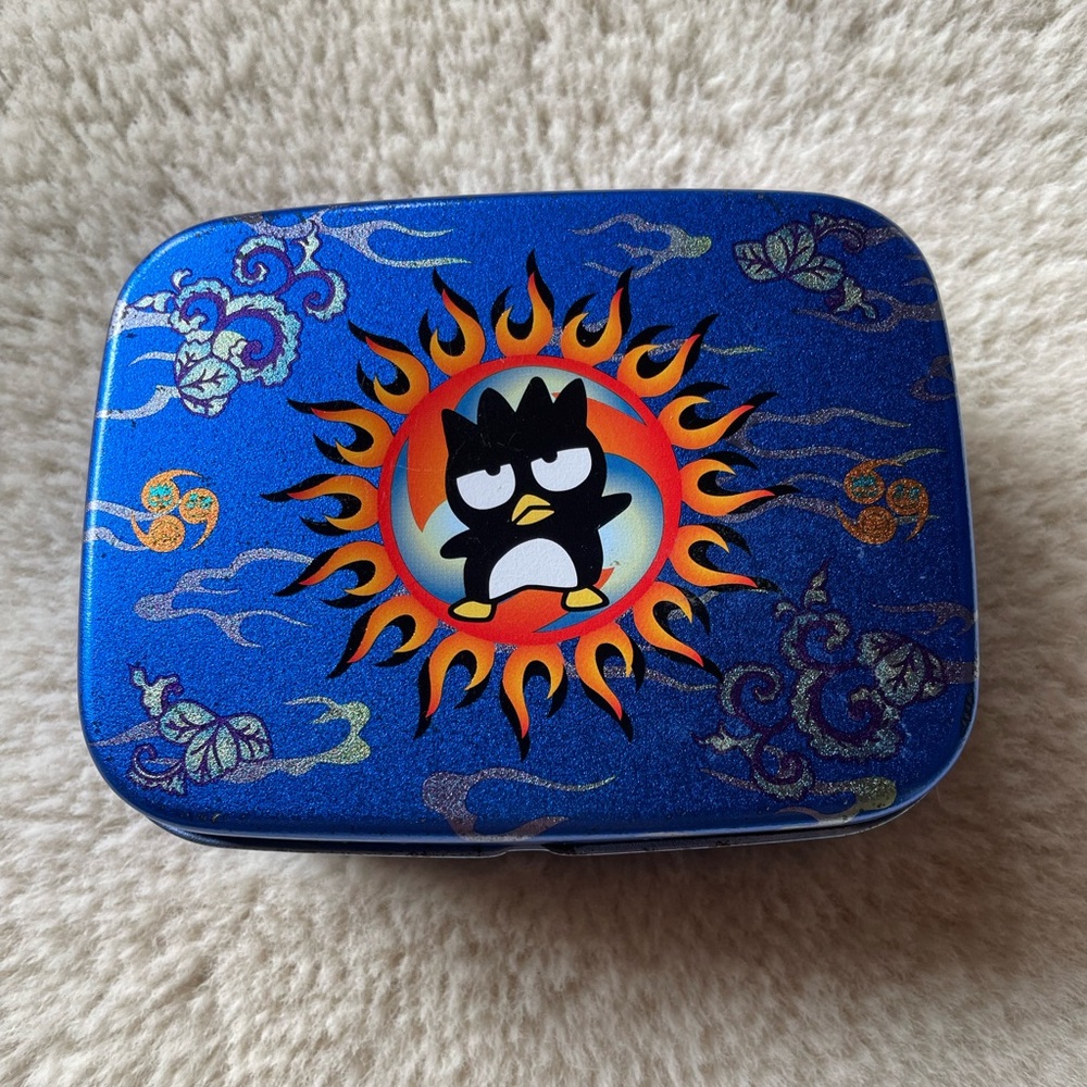 Sanrio | Vintage 90s Badtz Maru Tin Box with Organizer
